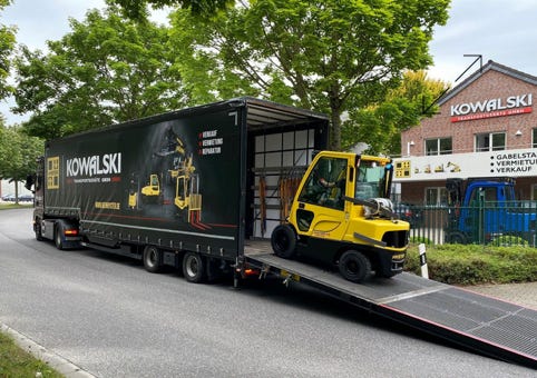 Planendesign LKW Auflieger für Kowalski Transportgeräte GmbH Mönchengladbach