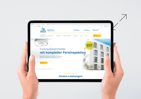 Website-Erstellung für Molls GmbH Viersen